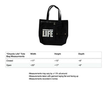 Load image into Gallery viewer, "Chaotic Life" Tote Bag
