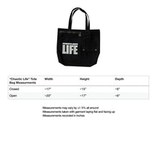 Load image into Gallery viewer, &quot;Chaotic Life&quot; Tote Bag
